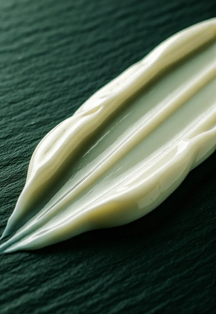 Cream application texture
